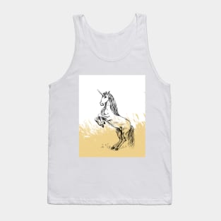 Unicorn print Tank Top